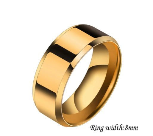 Niche Rings For Men And Women Stainless Steel Couple Rings - Prime Street