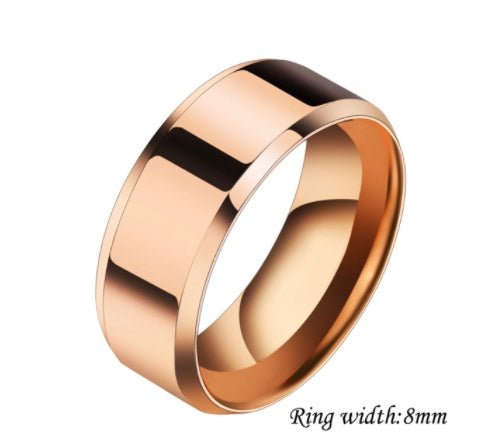 Niche Rings For Men And Women Stainless Steel Couple Rings - Prime Street