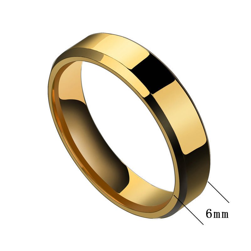 Niche Rings For Men And Women Stainless Steel Couple Rings - Prime Street