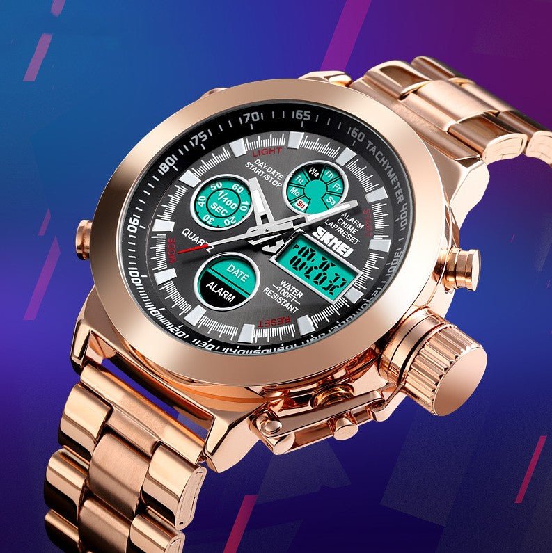Skmei Wristwatches Men Skmei Hot Selling Outdoor Sports Waterproof Men's Steel Strap Watch Wholesale - Prime Street
