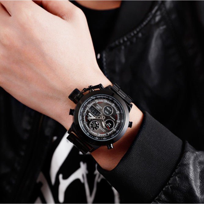 Skmei Wristwatches Men Skmei Hot Selling Outdoor Sports Waterproof Men's Steel Strap Watch Wholesale - Prime Street