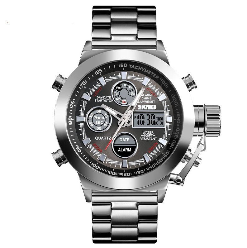 Skmei Wristwatches Men Skmei Hot Selling Outdoor Sports Waterproof Men's Steel Strap Watch Wholesale - Prime Street