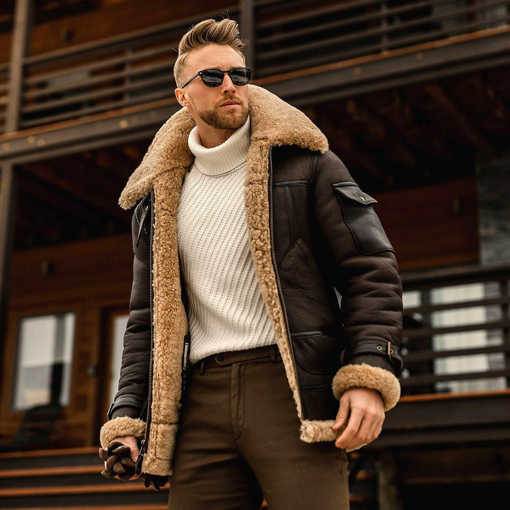 Winter Jacket Mens Military Fleece Warm Jackets Male Fur Collar Coats Army Tactical Jacket - Prime Street