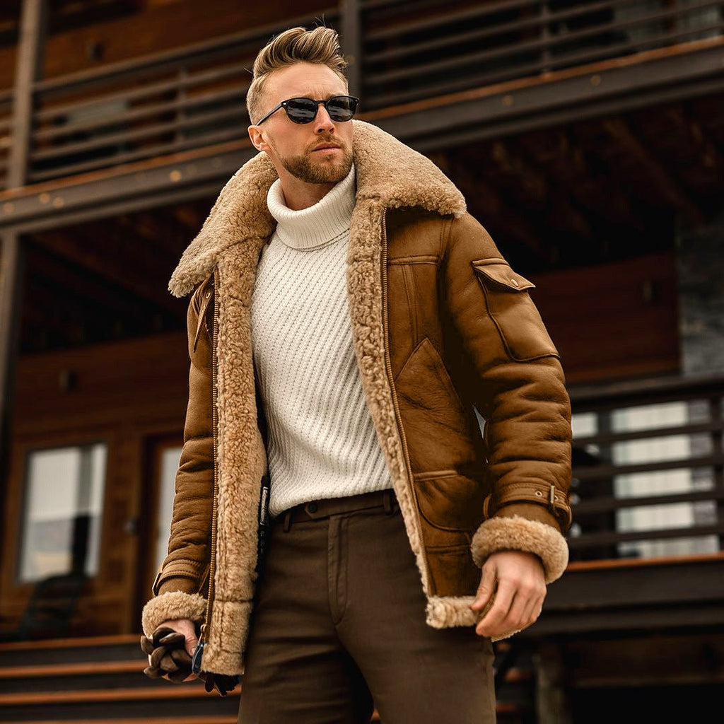 Winter Jacket Mens Military Fleece Warm Jackets Male Fur Collar Coats Army Tactical Jacket - Prime Street