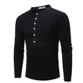 Young Men Fake Two Long Casual T-Shirts - Prime Street