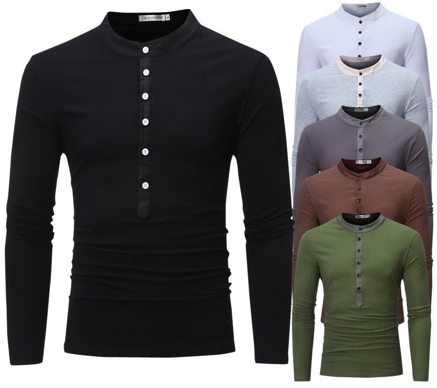 men's long-sleeved
